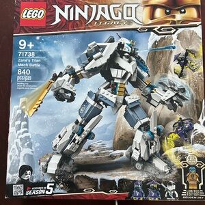 LEGO Ninjago Legacy Mech Set - Gray, Blue, White NEW